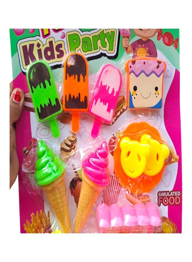 JNiL Ice Cream Set Toy Mini Kitchen Set Toy Food Set Toy Beautiful Design for Kids, Boys & Girls ( Multicolour ) - Image 2